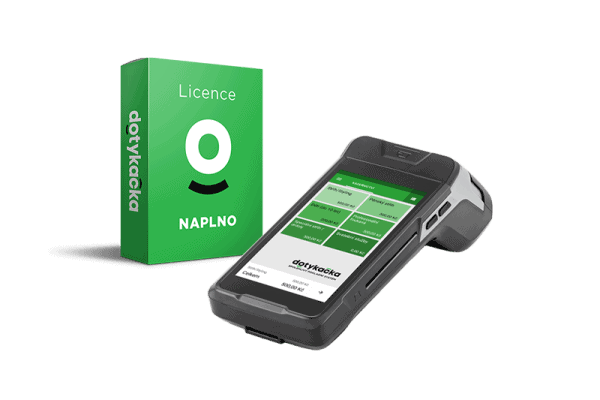Dotykačka PLATEBNÍ 5,5″ Pro + Licence NAPLNO