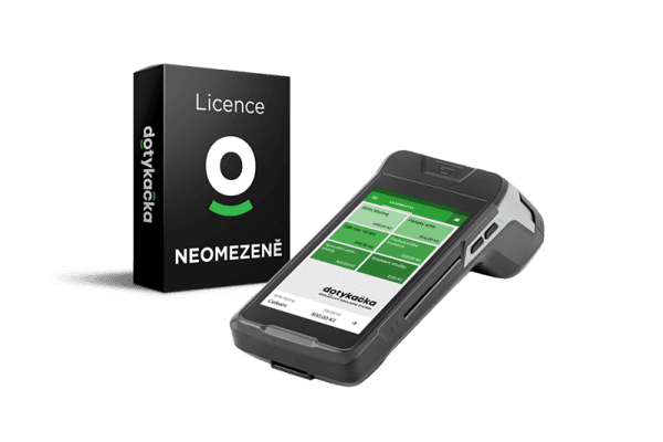 Dotykačka PLATEBNÍ 5,5″ Pro + Licence NEOMEZENĚ