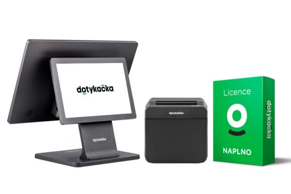 Dotykačka KOMPLETNÍ 15,6" se zákaznickým displejem + Licence NAPLNO