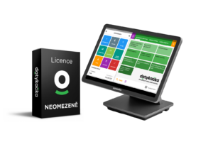 Dotyková pokladna 10″ + Licence NEOMEZENĚ